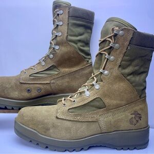 Men's Tan Lace-Up Boots